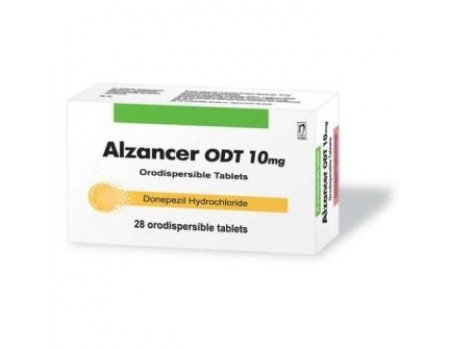 Alzancer ODT 10 mg. 28 tablets